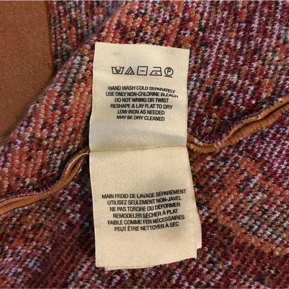 Anthropologie Moth Paisley Intarsia Blazer - Size Extra Small - Picture 11 of 13